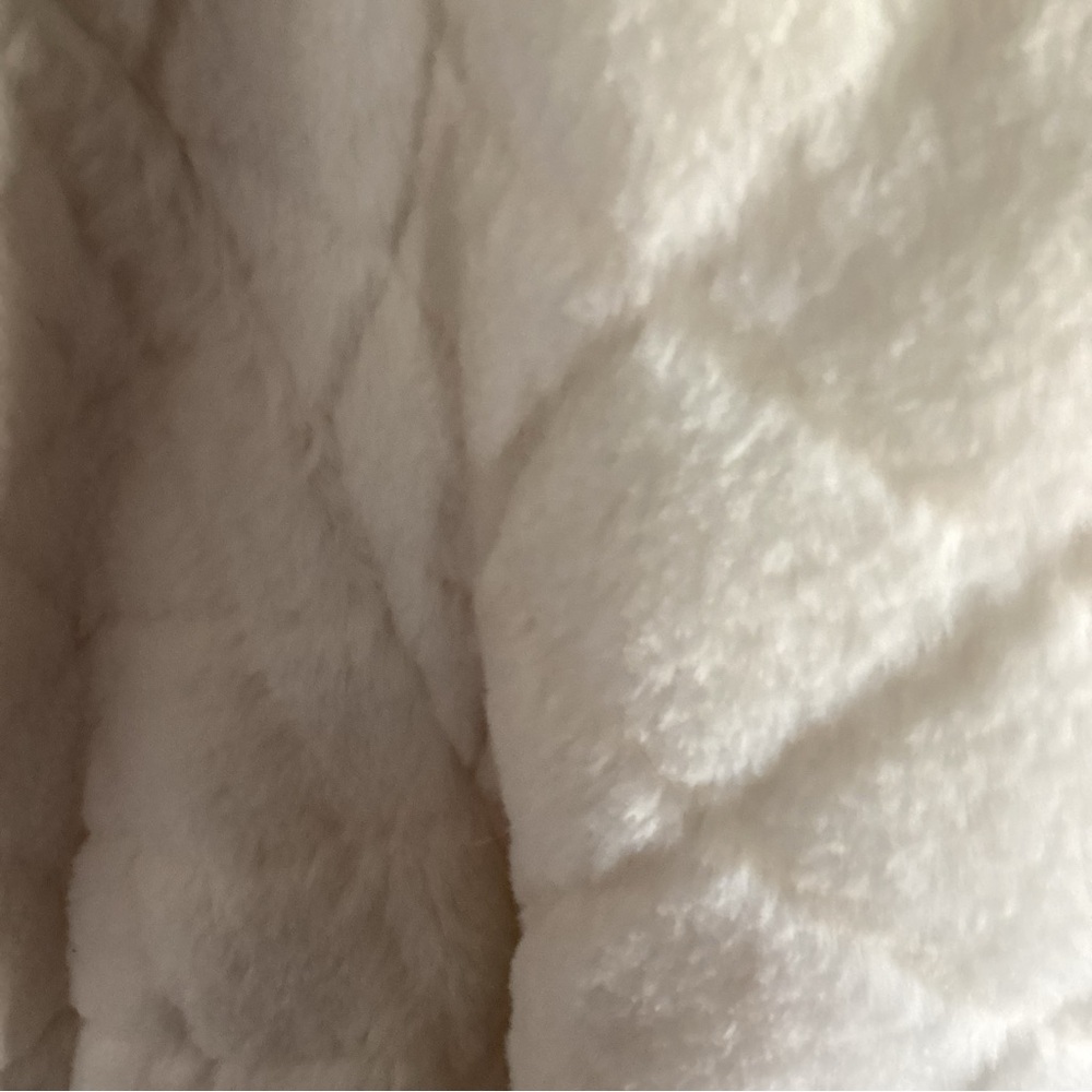 Zara White Teddy crop Top - Picture 5 of 8